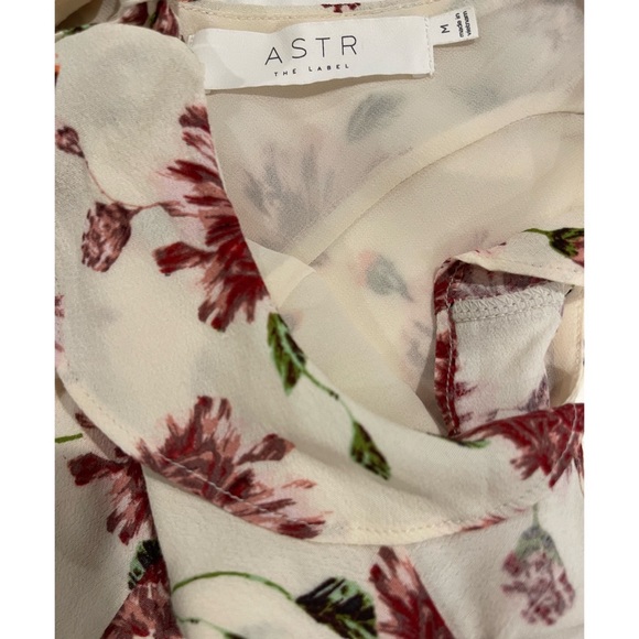 ASTR the Label Ruffle Button Down Tank - Picture 4 of 4